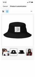 ITS AMAZE BUCKET HAT BLACK