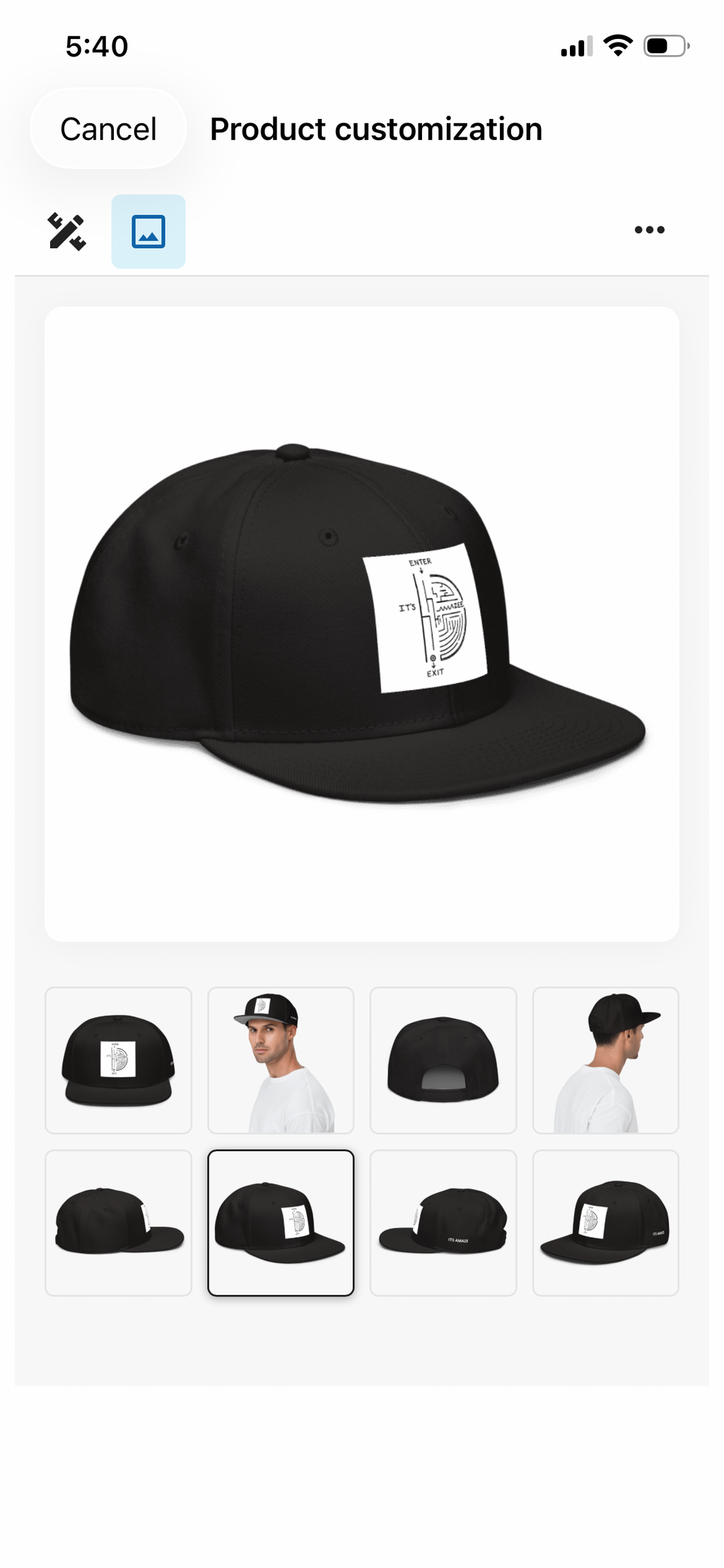 ITS AMAZE SNAP BACK