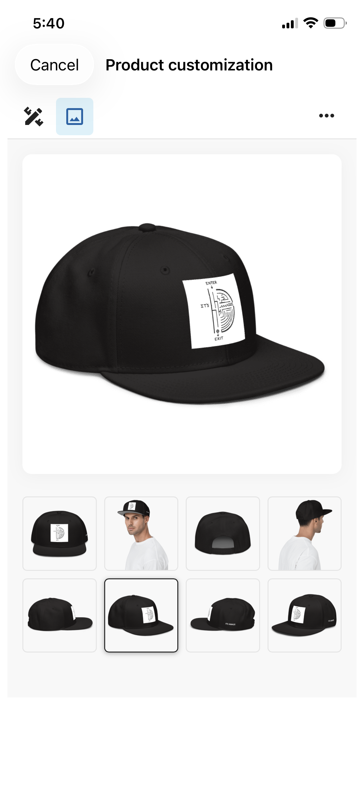 ITS AMAZE SNAP BACK