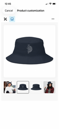 ITS AMAZE BUCKET HAT BLUE