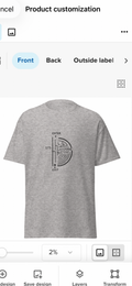 ITS AMAZE TEE SHIRT GREY
