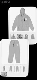 ITS AMAZE GRAY SWEAT SUIT
