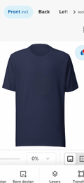 ITS AMAZE TEE SHIRT BLUE
