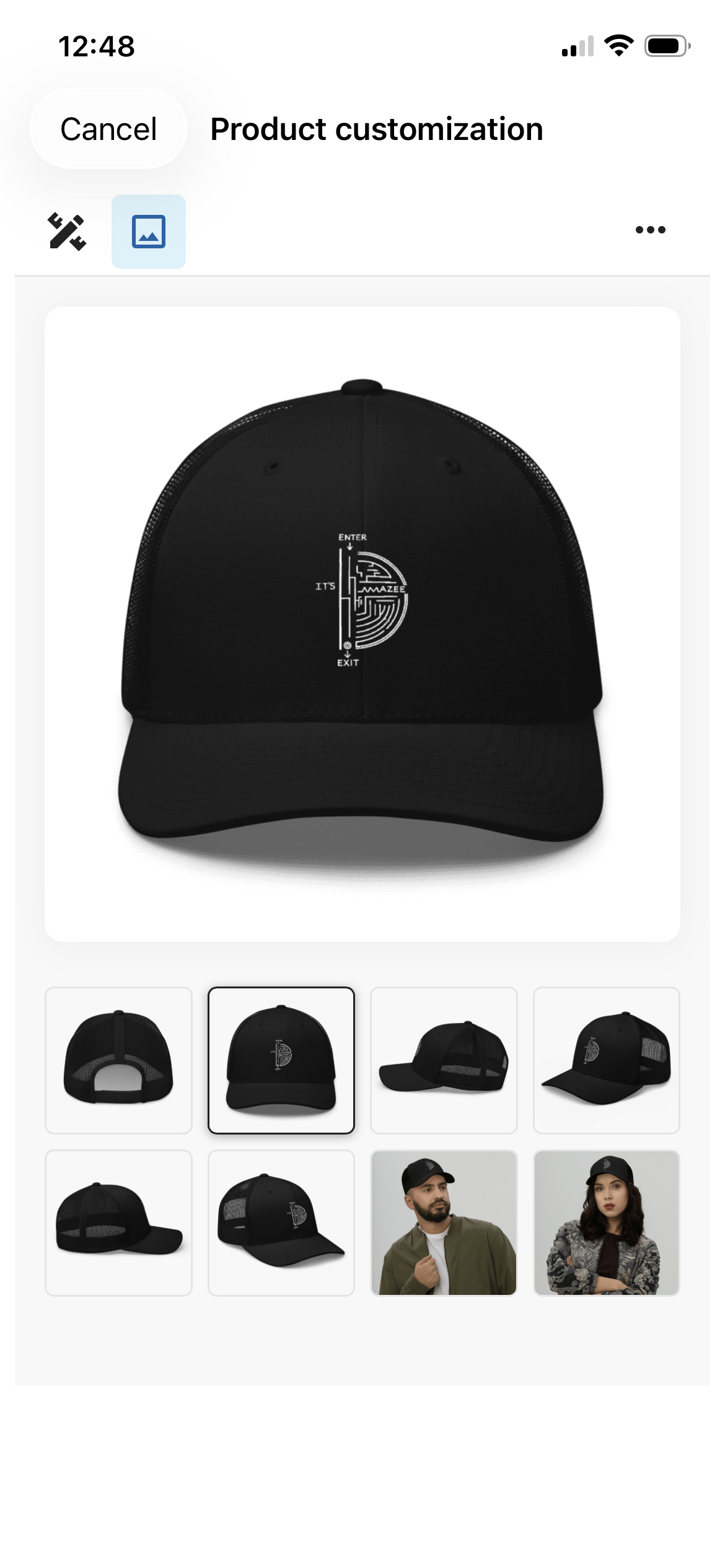 ITS AMAZE SNAP BACK