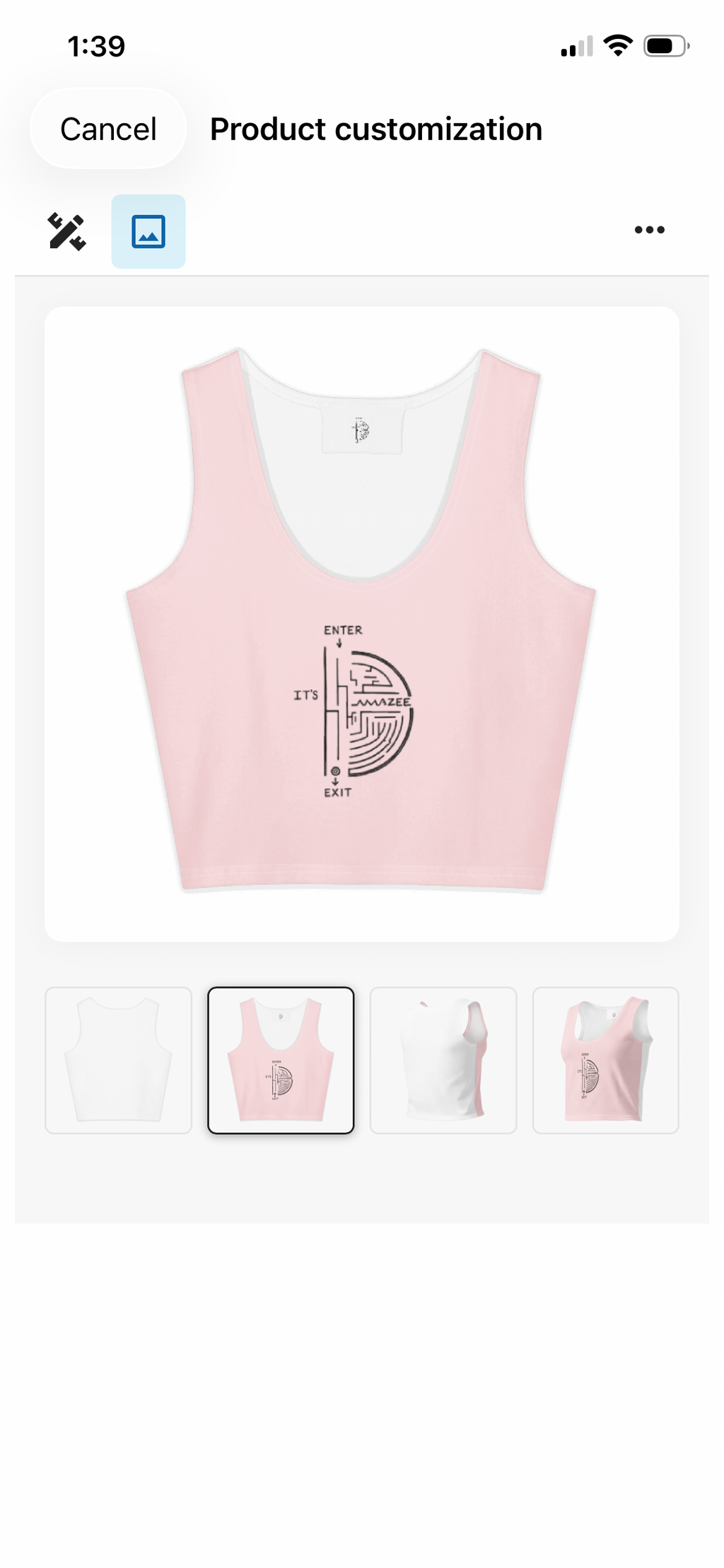ITS AMAZE SHORT TANK TOP