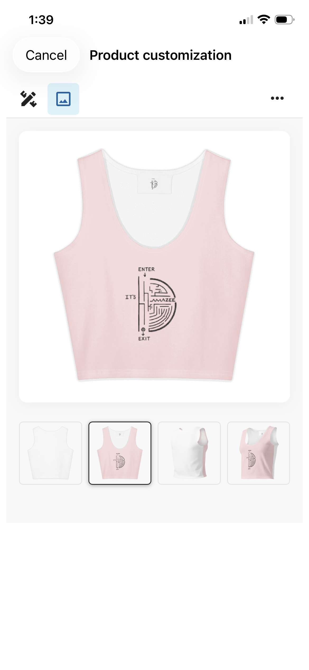 ITS AMAZE SHORT TANK TOP