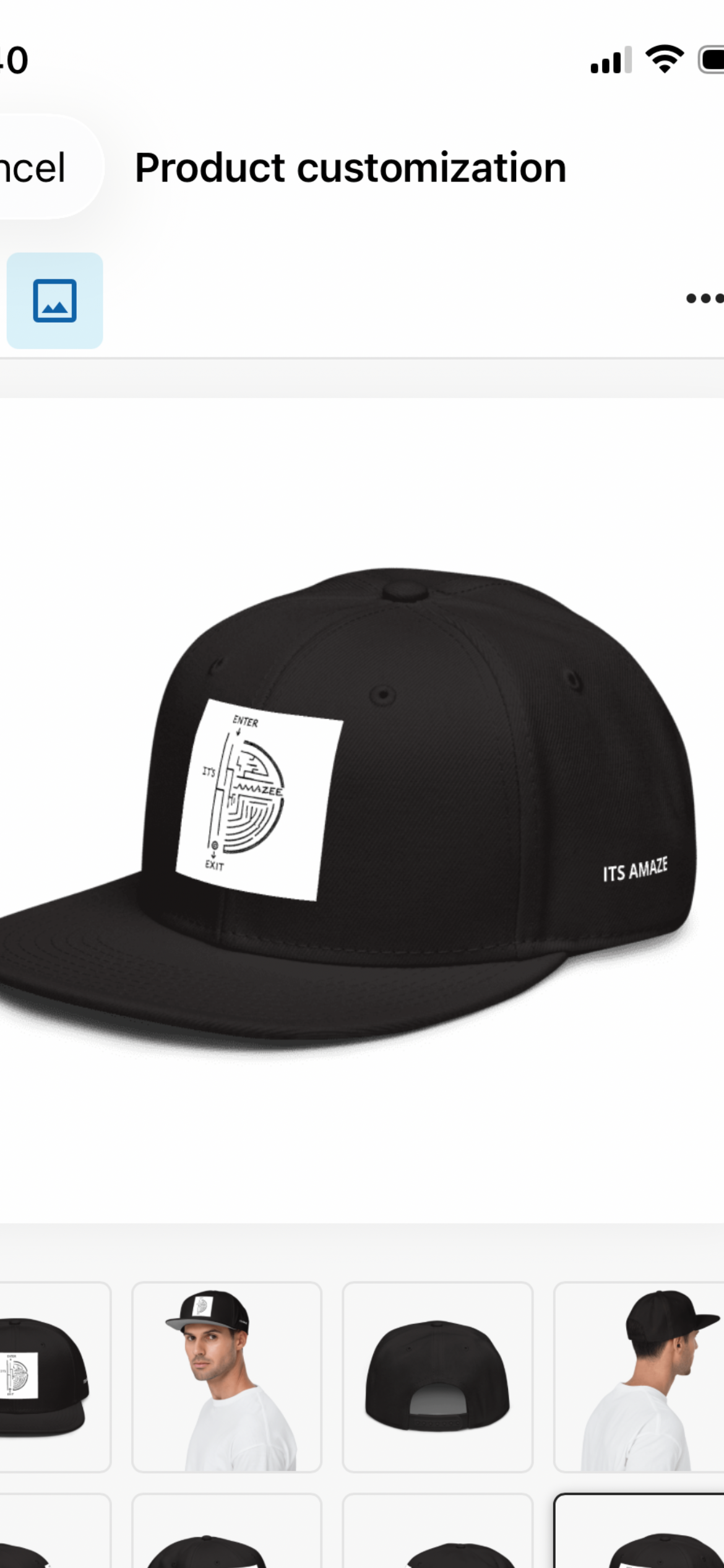 ITS AMAZE SNAP BACK