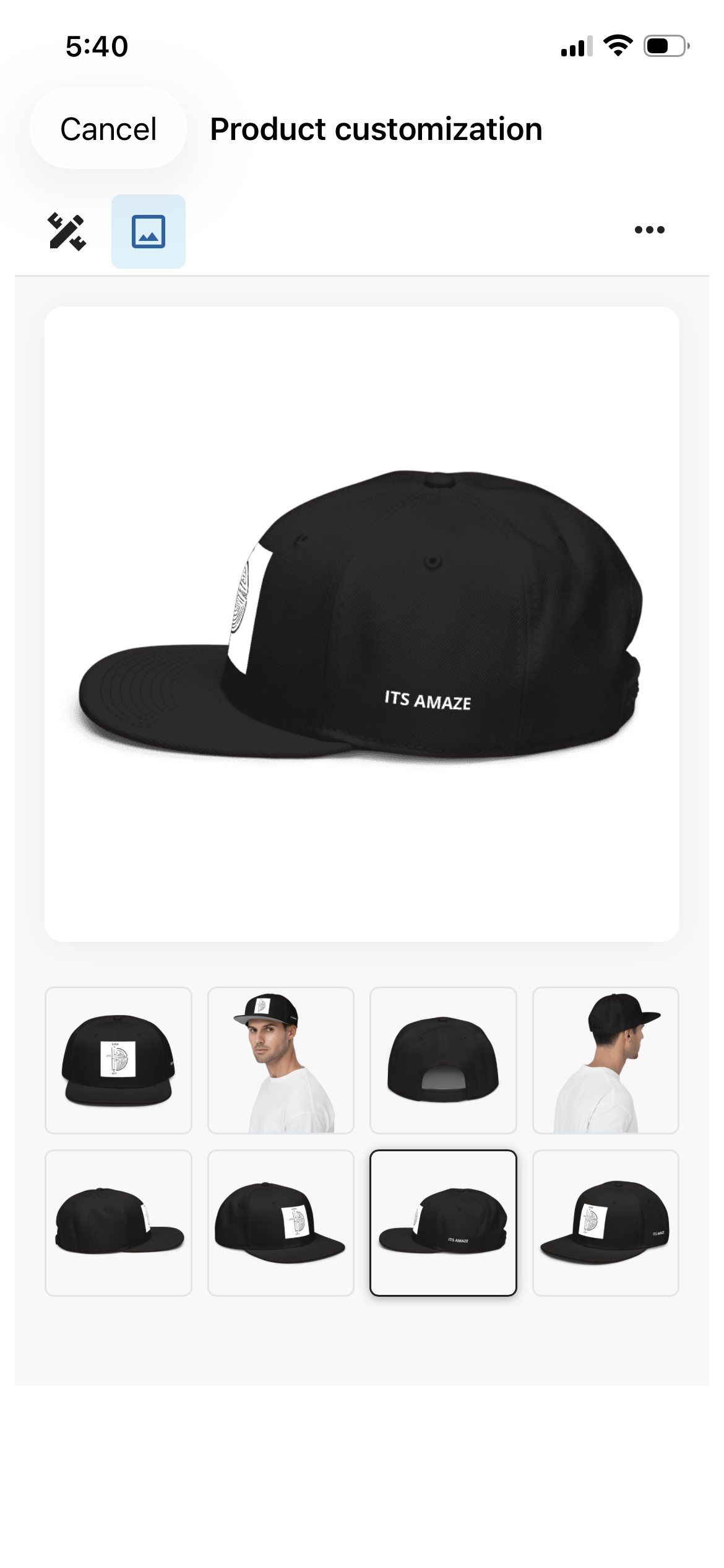 ITS AMAZE SNAP BACK