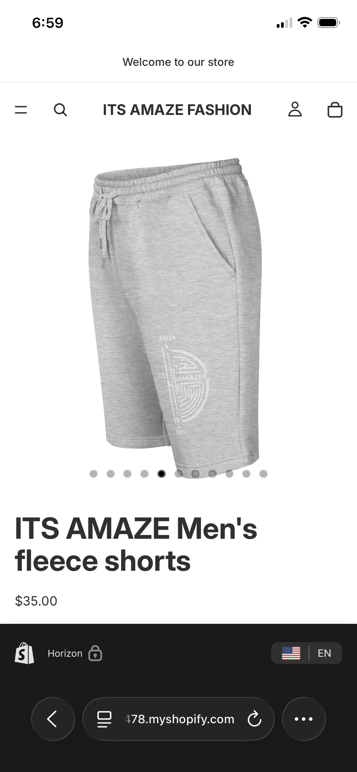 ITS AMAZE SWEAT SHORTS