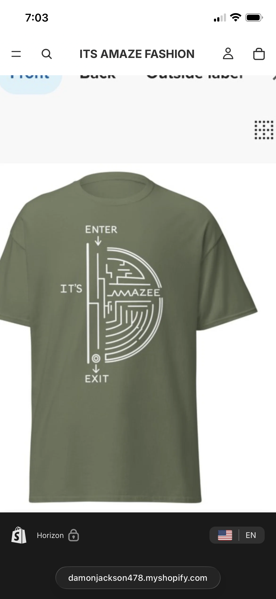 ITS AMAZE TEE SHIRT